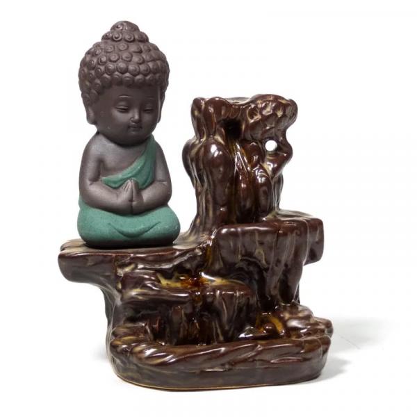 Backflow Räuchergefäß  " Kleiner Buddha "